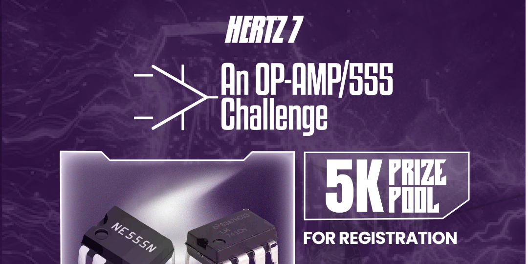 Opam Project Hertz-7 Op amp 555 Project Competition