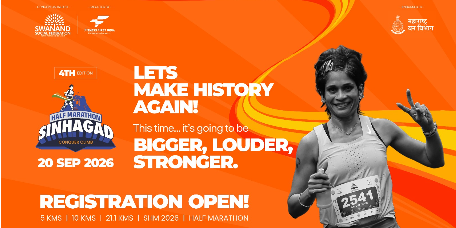 Sinhagad Half Marathon - 4th Edition