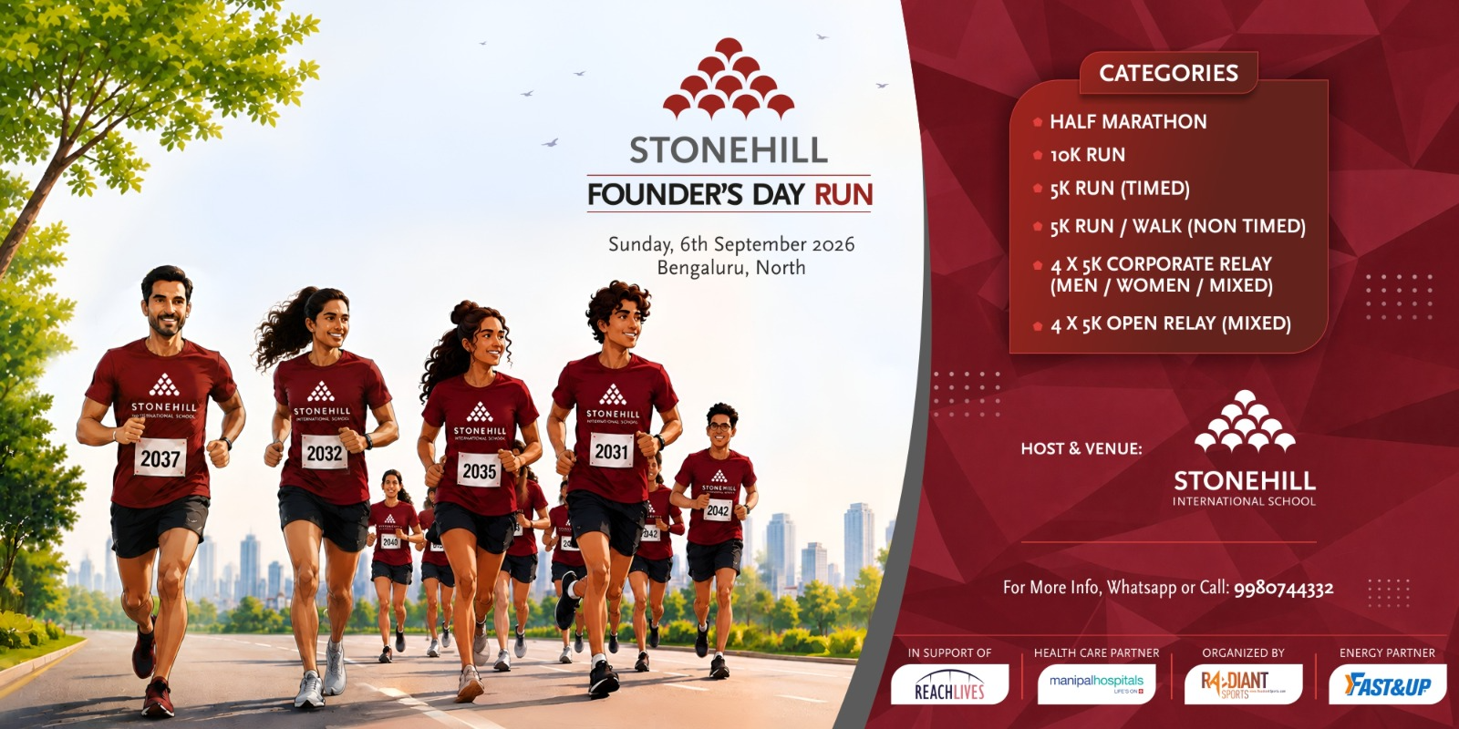 Stonehill Founder's Day Run