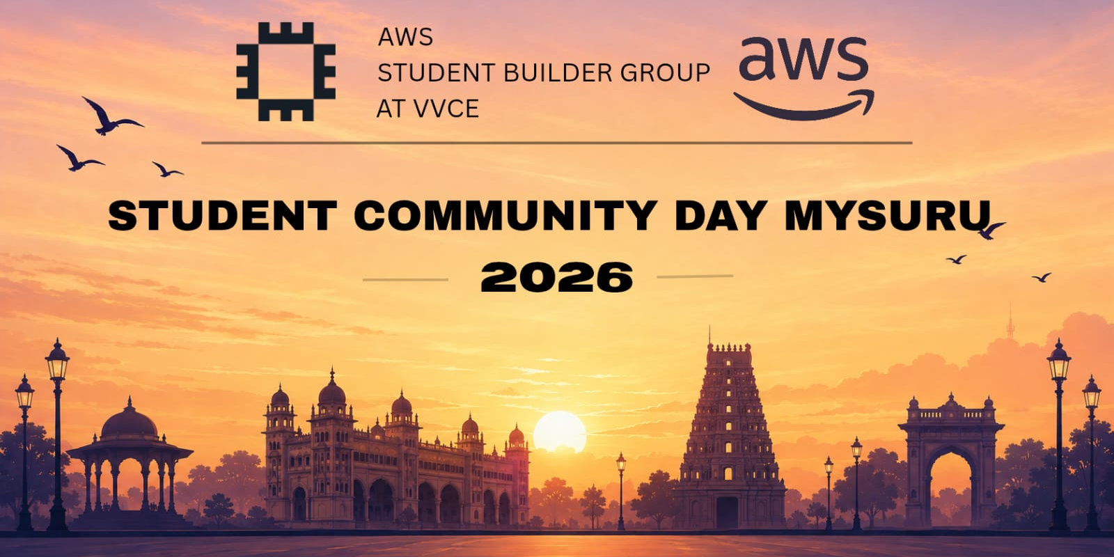 AWS Student Community Day Mysuru 2026 in Mysuru