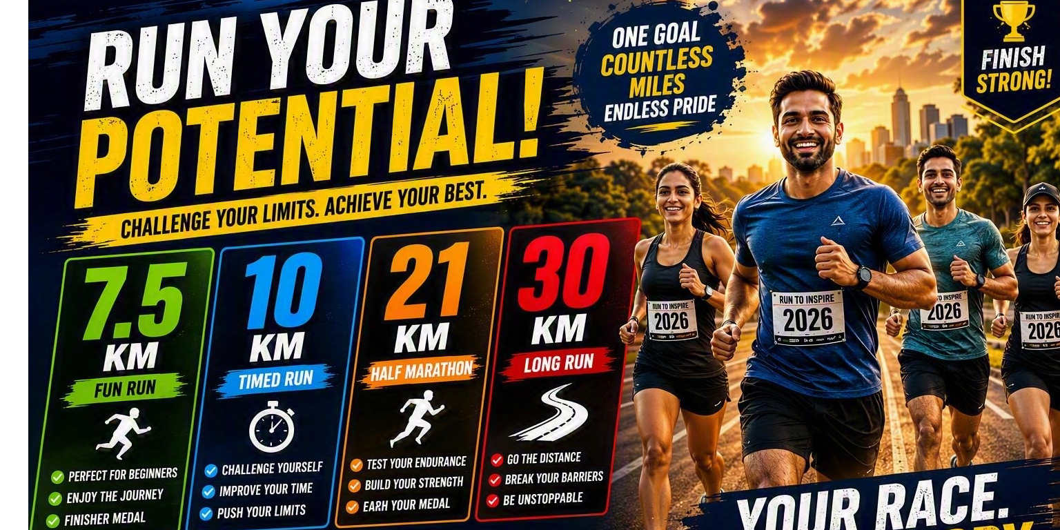 Valsad City Marathon-2026 in Associations with Rotary Club of Valsad