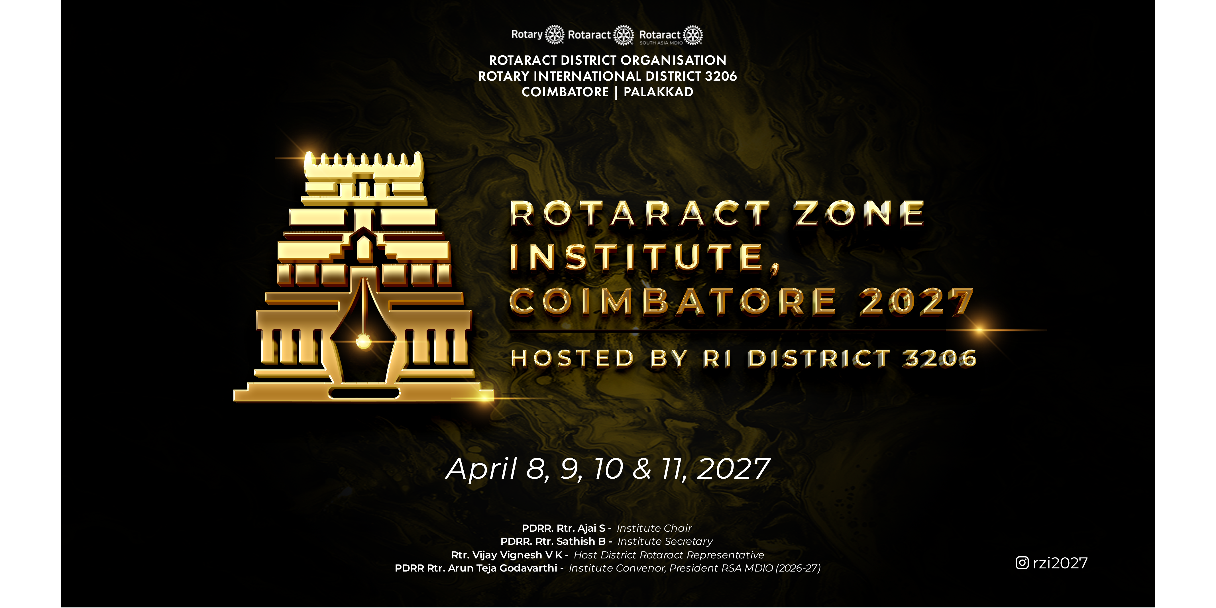 Rotaract Zone Institute Coimbatore 2027