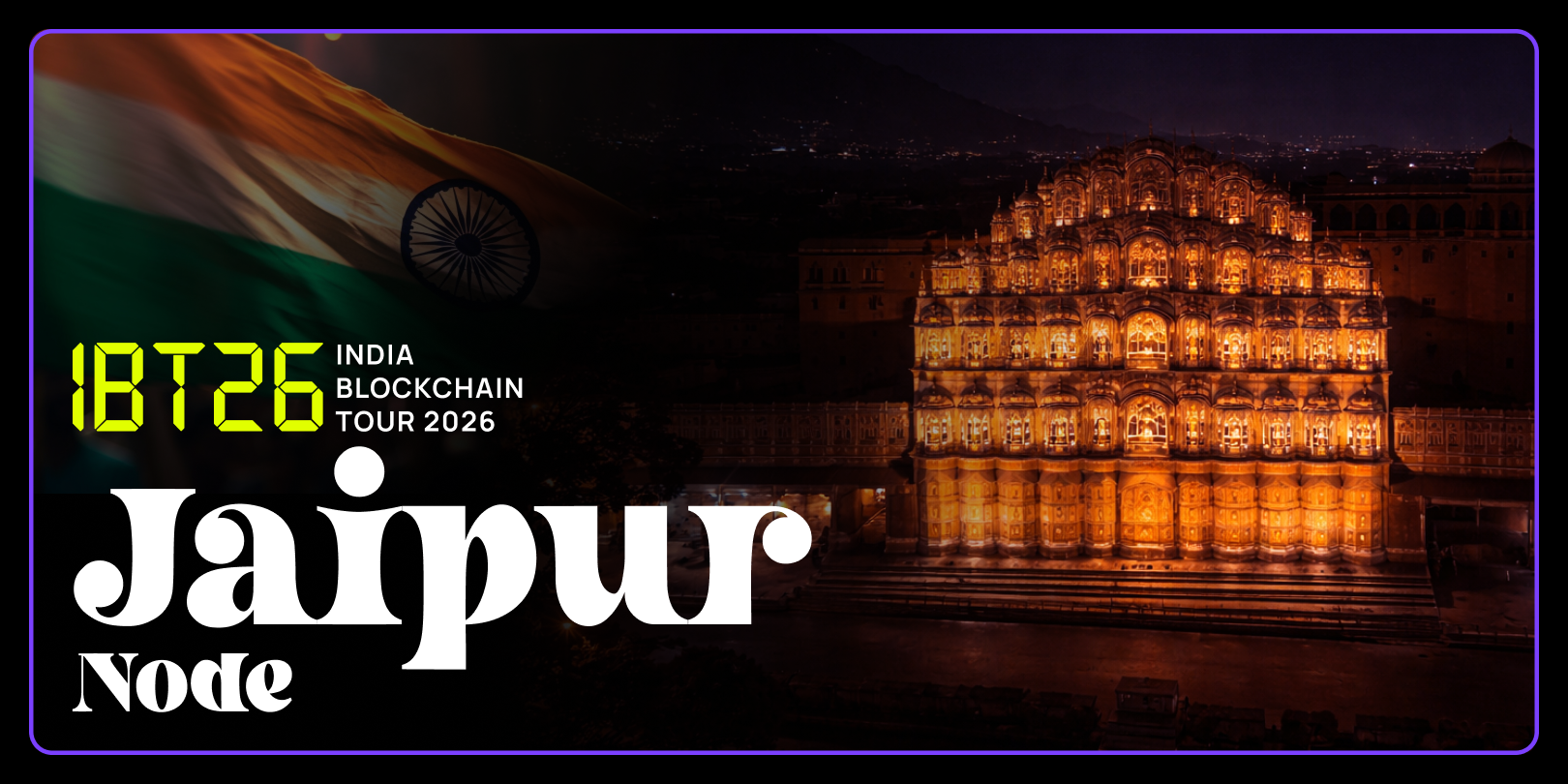 India Blockchain Tour 2026 - Jaipur Node