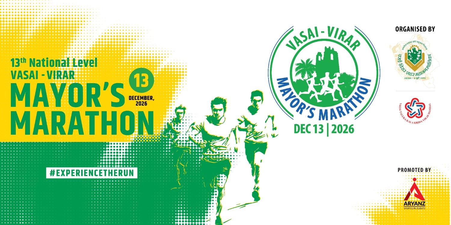 Vasai Virar Mayor's Marathon banner