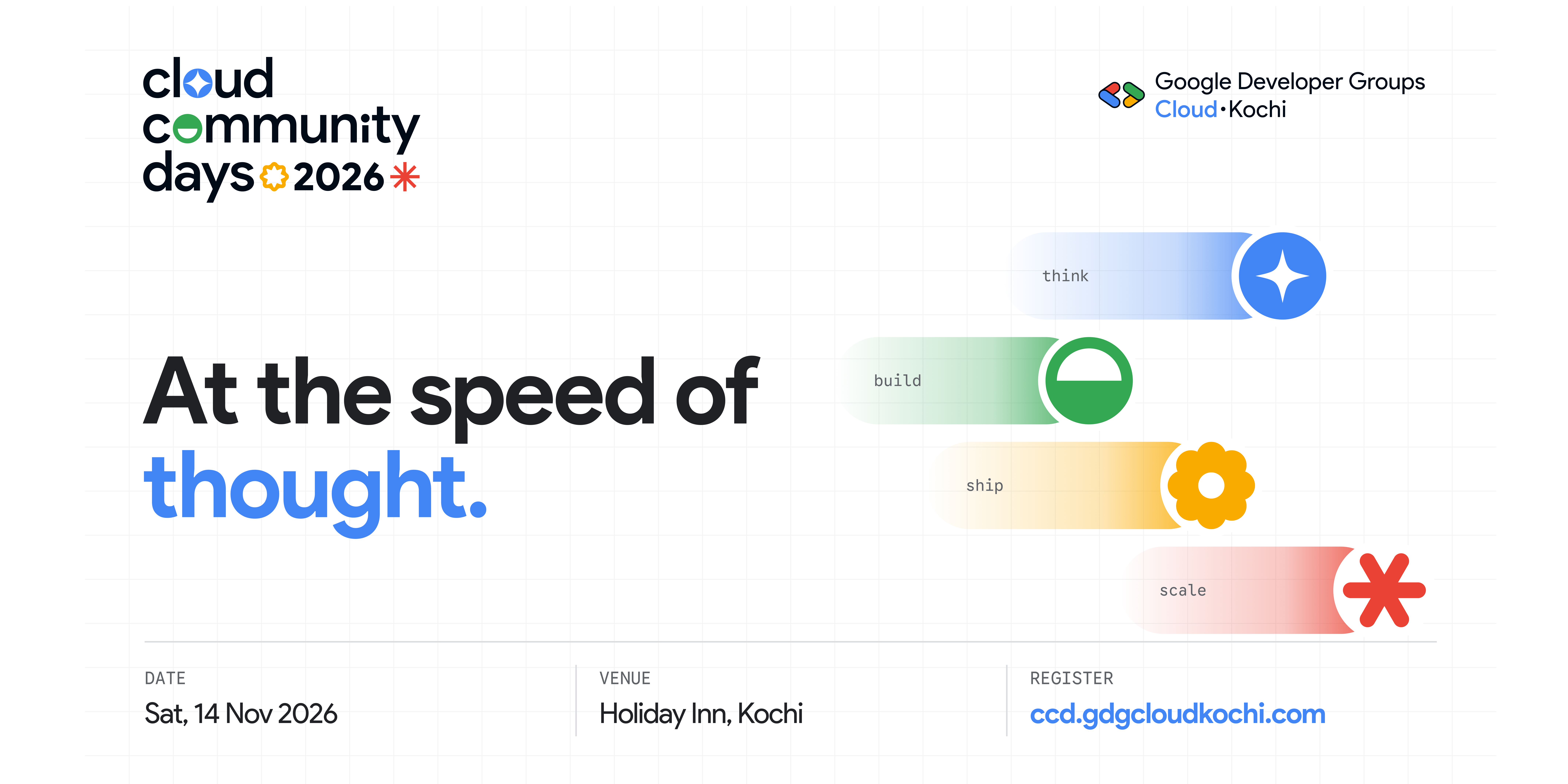 Google Cloud Community Day Kochi - 2026 in Kochi