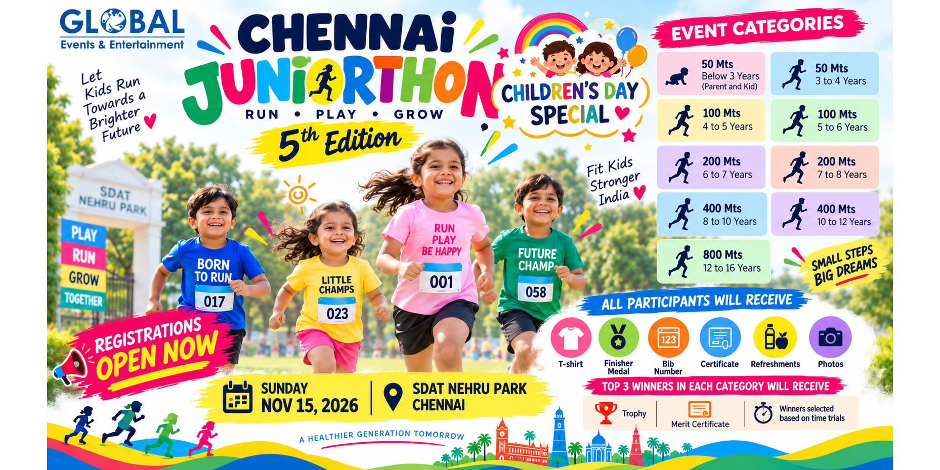 Chennai Juniorthon 2026 - 5th Edition