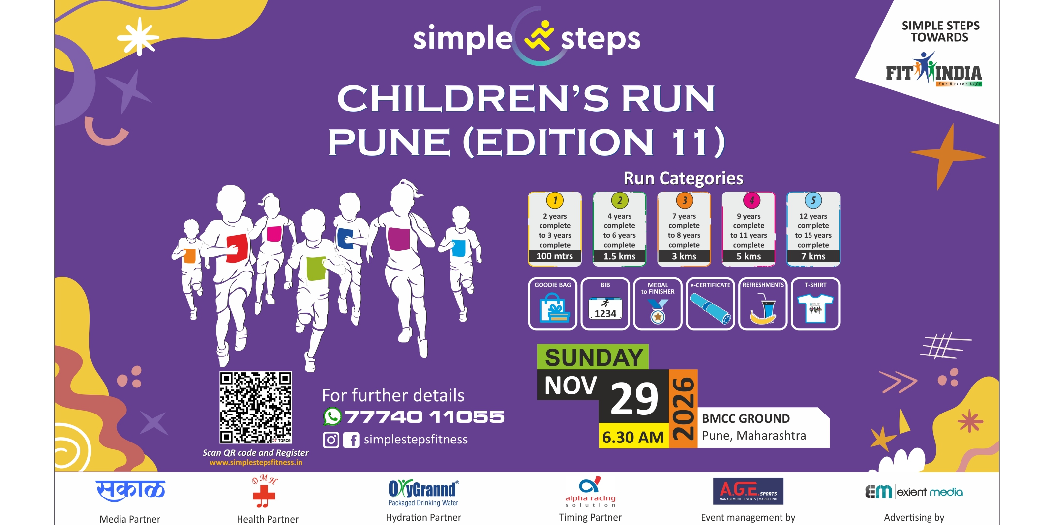 Simple Steps Children's Run - Pune (Edition 11)
