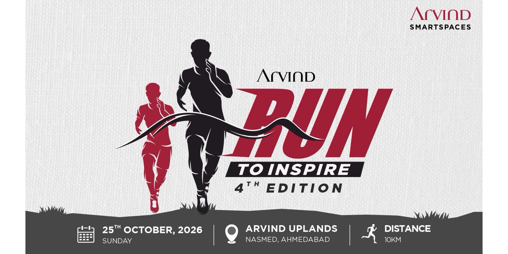 ARVIND RUN TO INSPIRE 10K,AHMEDABAD in Ahmedabad