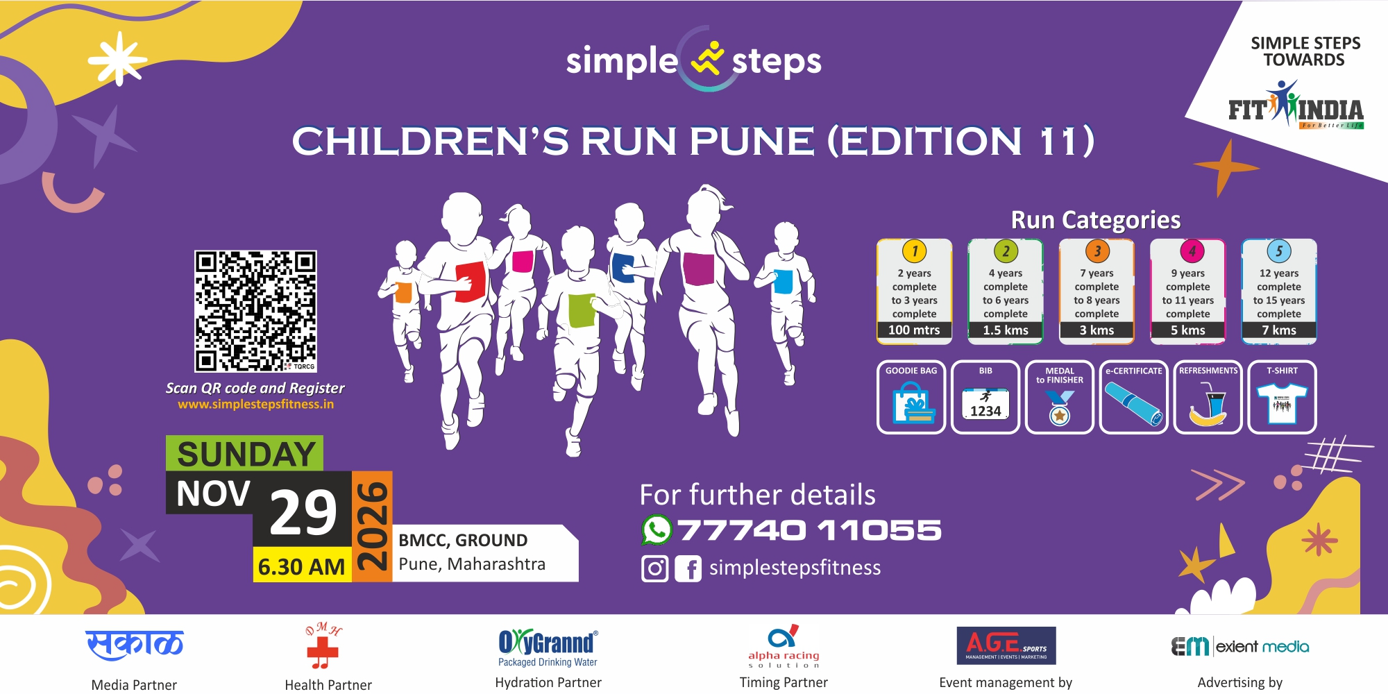 Simple Steps Children's Run - Pune (Edition 11) banner