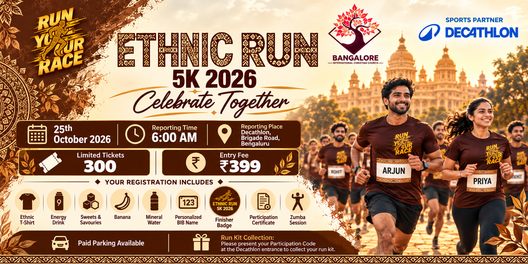 ETHNIC RUN 5K 2026 in Bengaluru